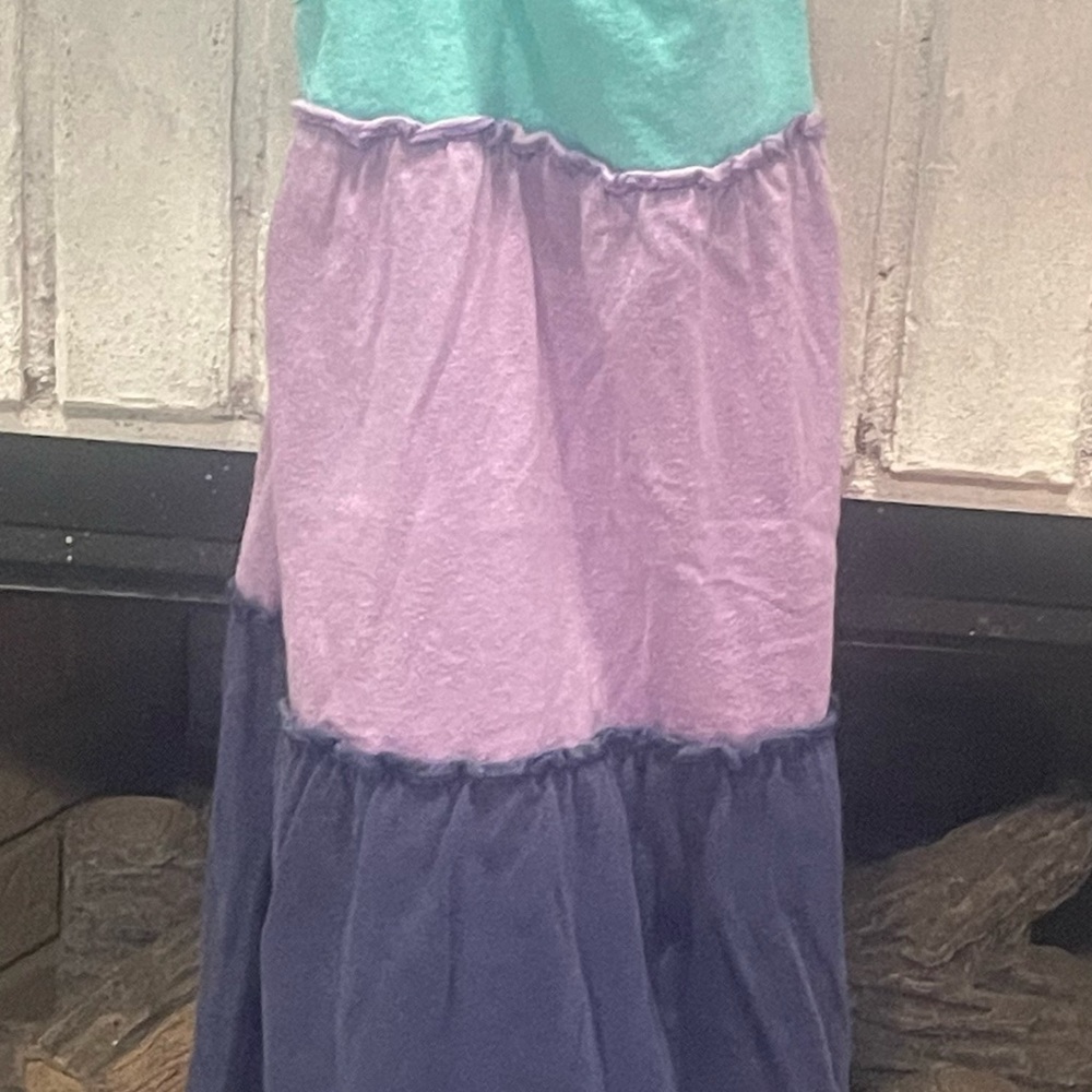 Colorful Tiered Maxi Dress